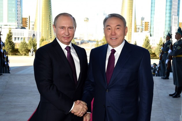 Нурсултан Назарбаев и Владимир Путин обсудили дальнейшее сотрудничество