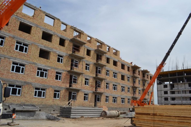 В ЮКО строят 364 многоэтажных жилых дома