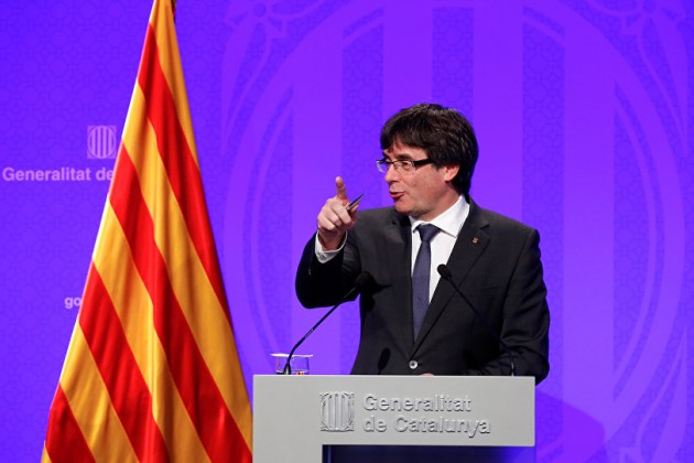Лидер Каталонии отверг условия Мадрида