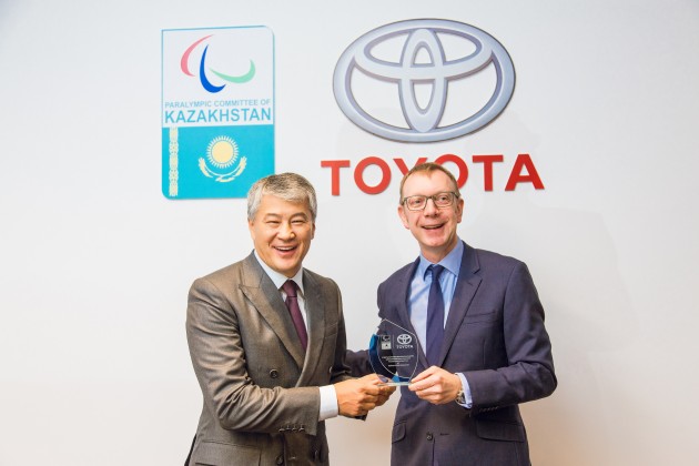Toyota и НПК будут продвигать паралимпийский спорт в Казахстане