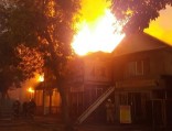 Крупный пожар в Алматы тушили 120 человек