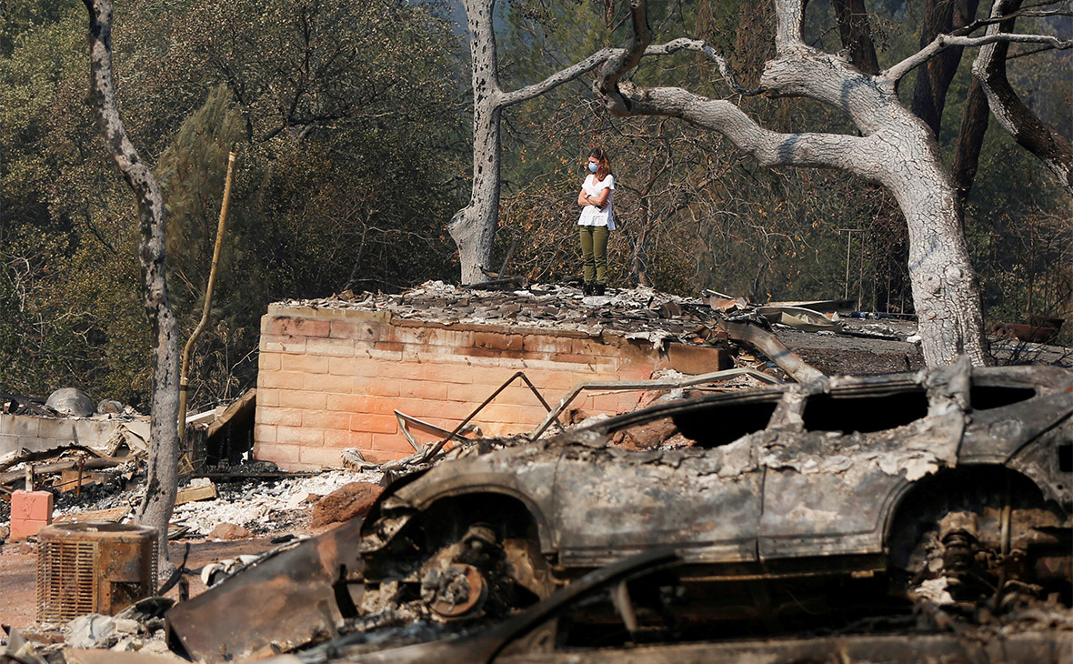 Жертвами самых смертоносных природных пожаров Калифорнии стали 40 человек