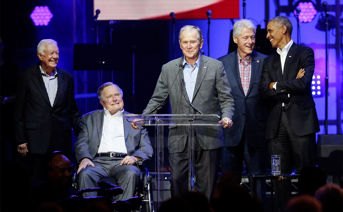 Пятеро экс-президентов США собрали на благотворительном концерте $31 млн