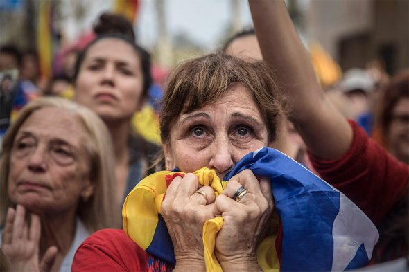 Каталония объявила о независимости от Испании. Фотогалерея