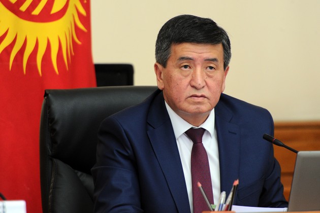 На выборах в Кыргызстане лидирует Сооронбай Жээнбеков