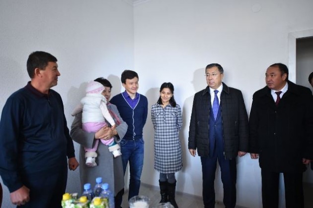 В ЮКО в преддверии Дня Первого Президента ввели в эксплуатацию жилой комплекс «Астана»