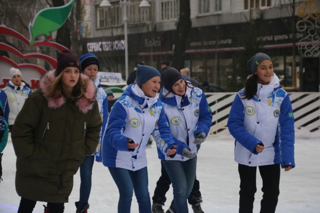 В Алматы заработали бесплатные катки