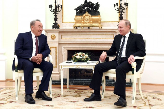 Нурсултан Назарбаев встретился с Владимиром Путиным